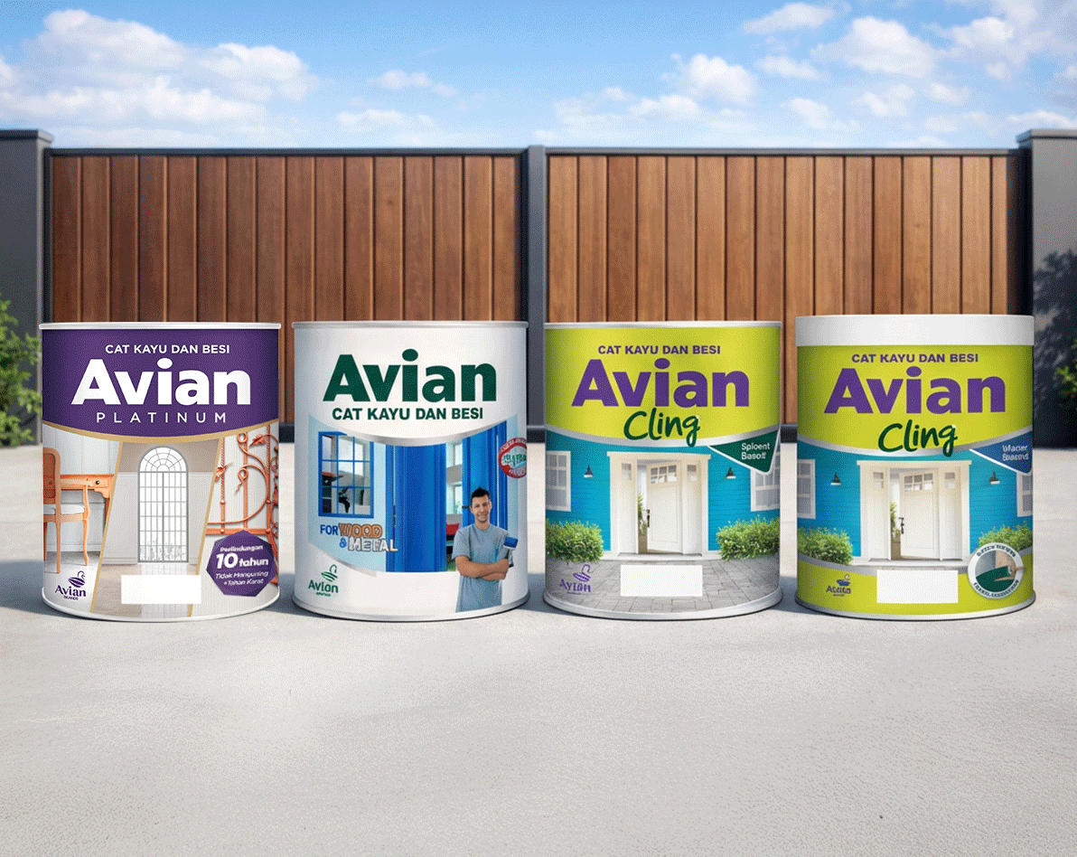 Cat Kayu & Besi - Avian Brands