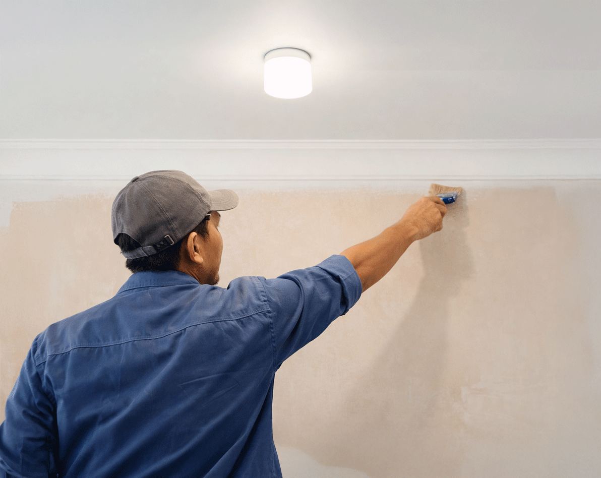 Cara Mengecat Plafon PVC