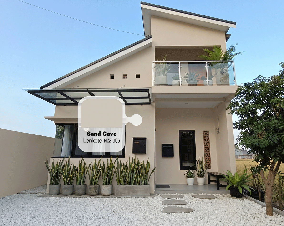 Warna Cat Rumah Sederhana Tapi Mewah - Sand