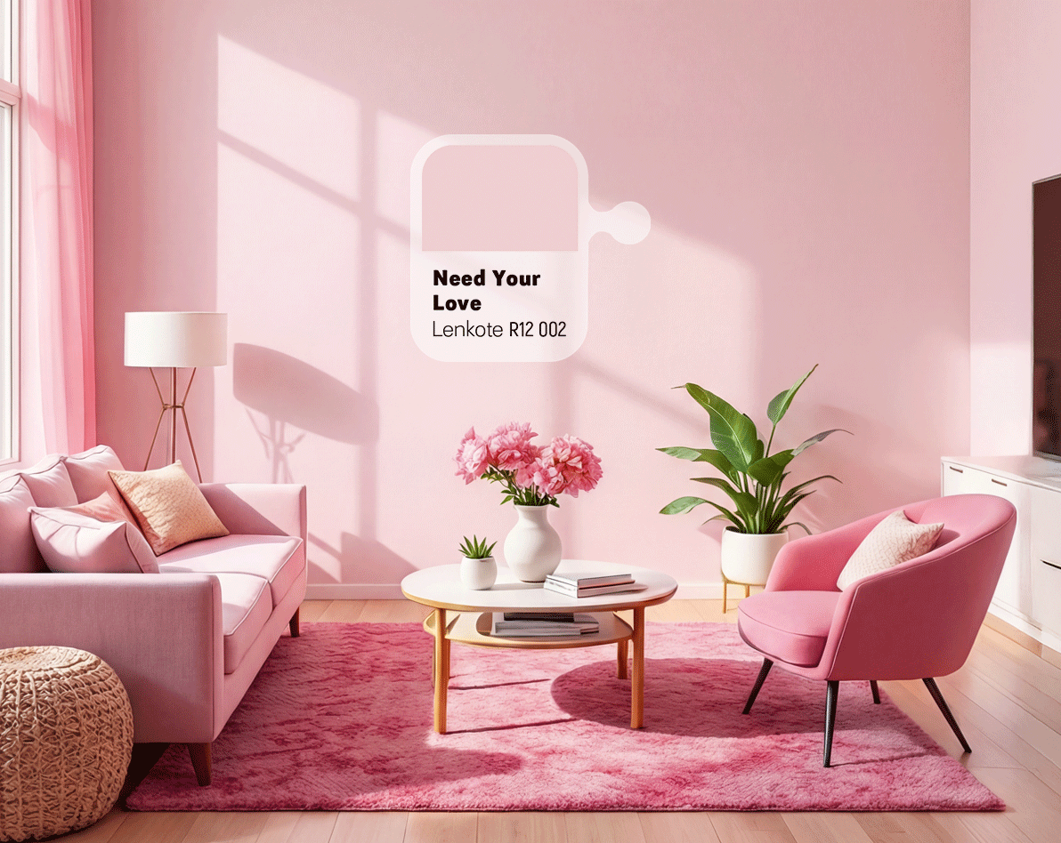 Warna Cat Rumah Sederhana Tapi Mewah - Pink Blush
