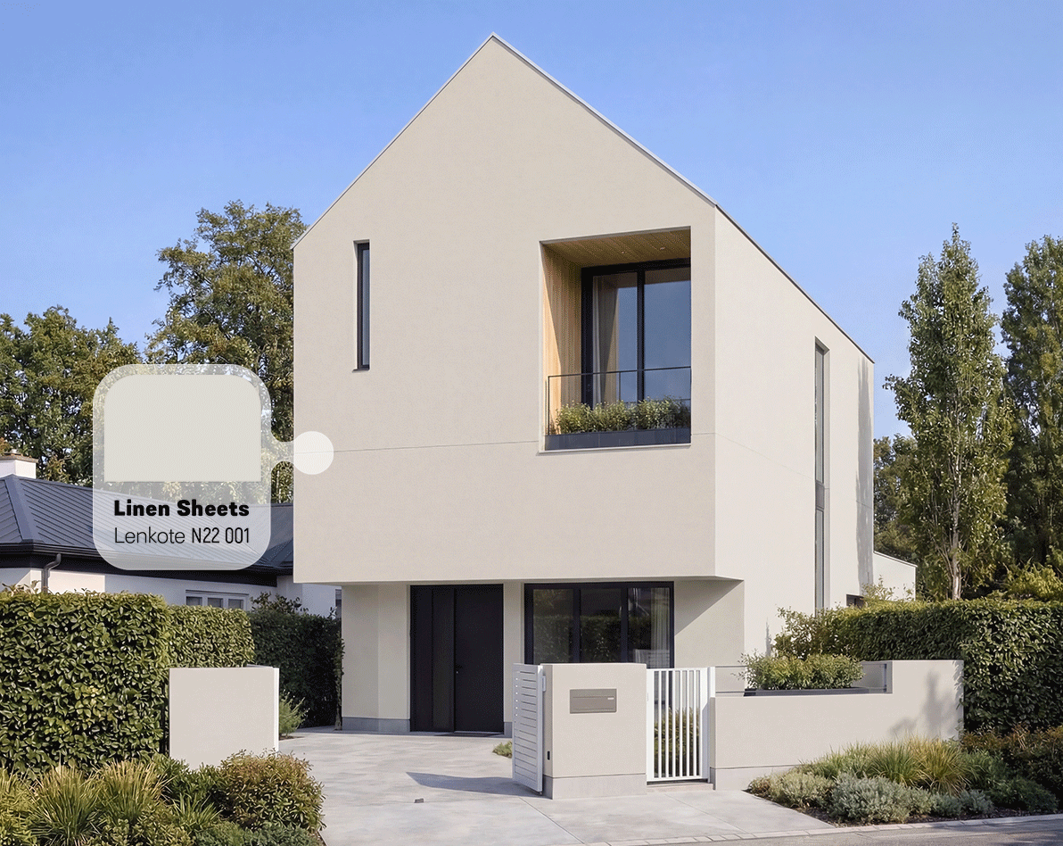 Warna Cat Rumah Sederhana Tapi Mewah - Putih Gading