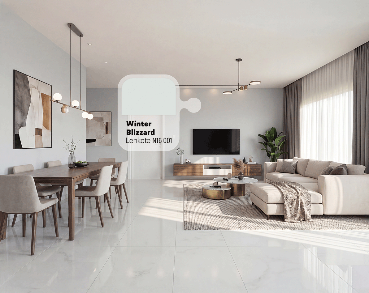 Warna Dominan Netral Minimalis