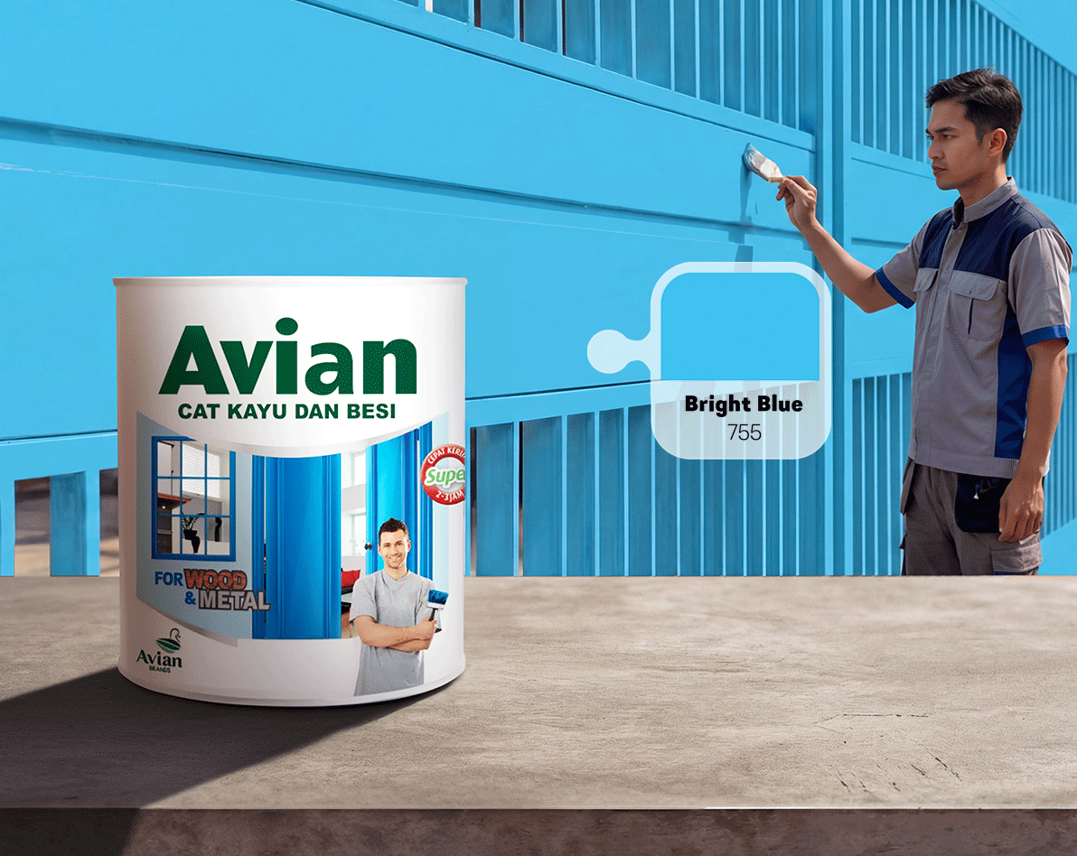 Avian Cat Kayu dan Besi - Avian Brands