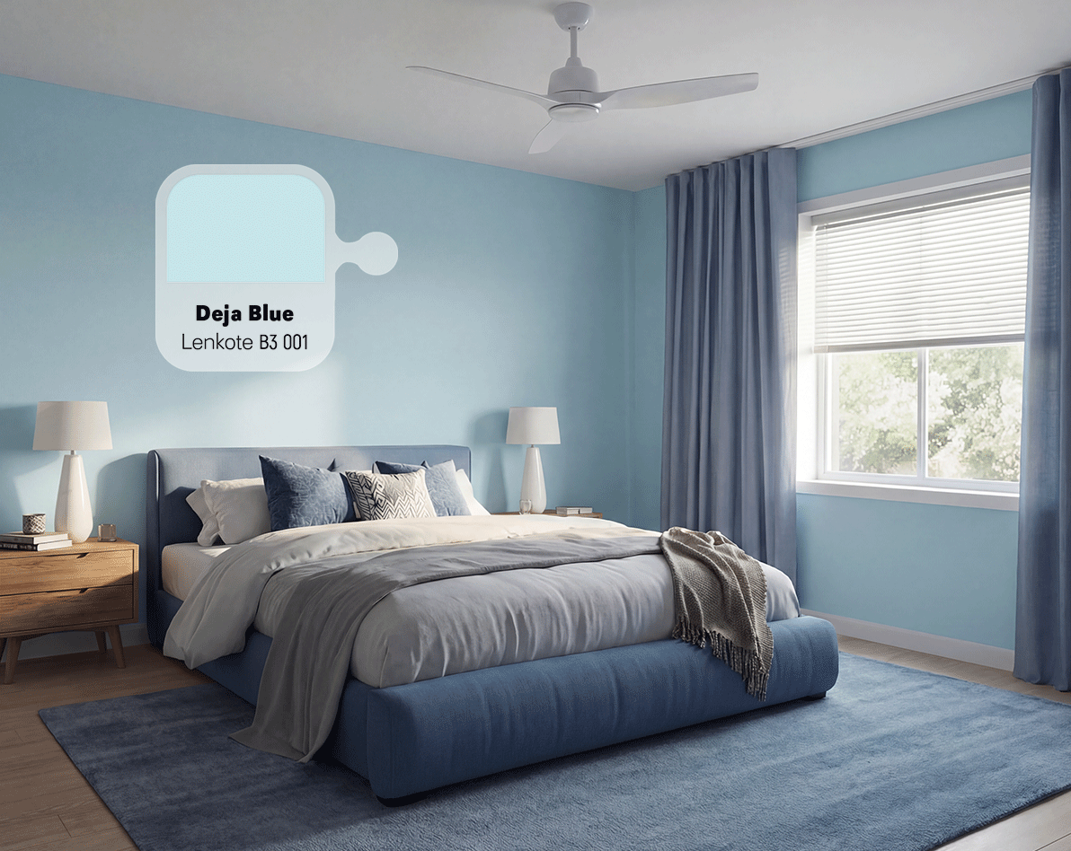 Warna Cat Rumah Sederhana Tapi Mewah - Biru Pastel