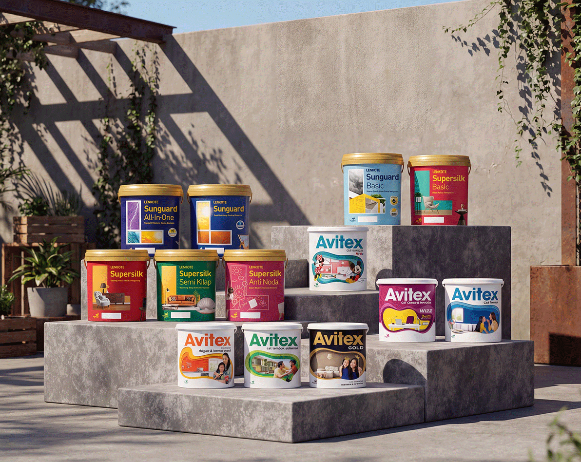 Cat Tembok di Toko Cat Terdekat