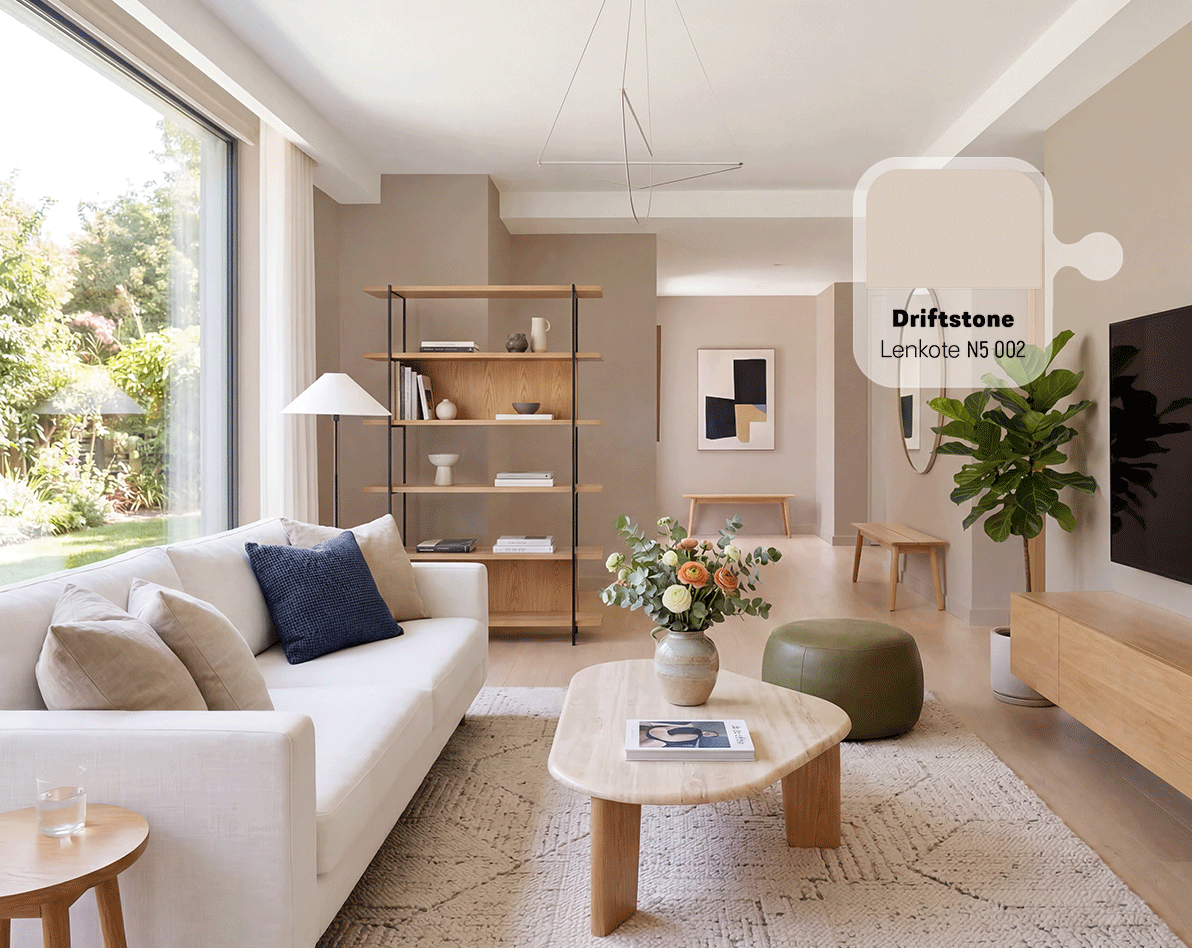 Warna Cat dengan Furnitur di Ruangan