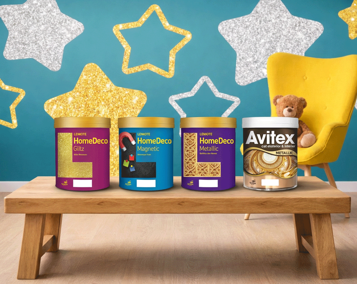 Cat Spesial Efek & Tekstur Avian