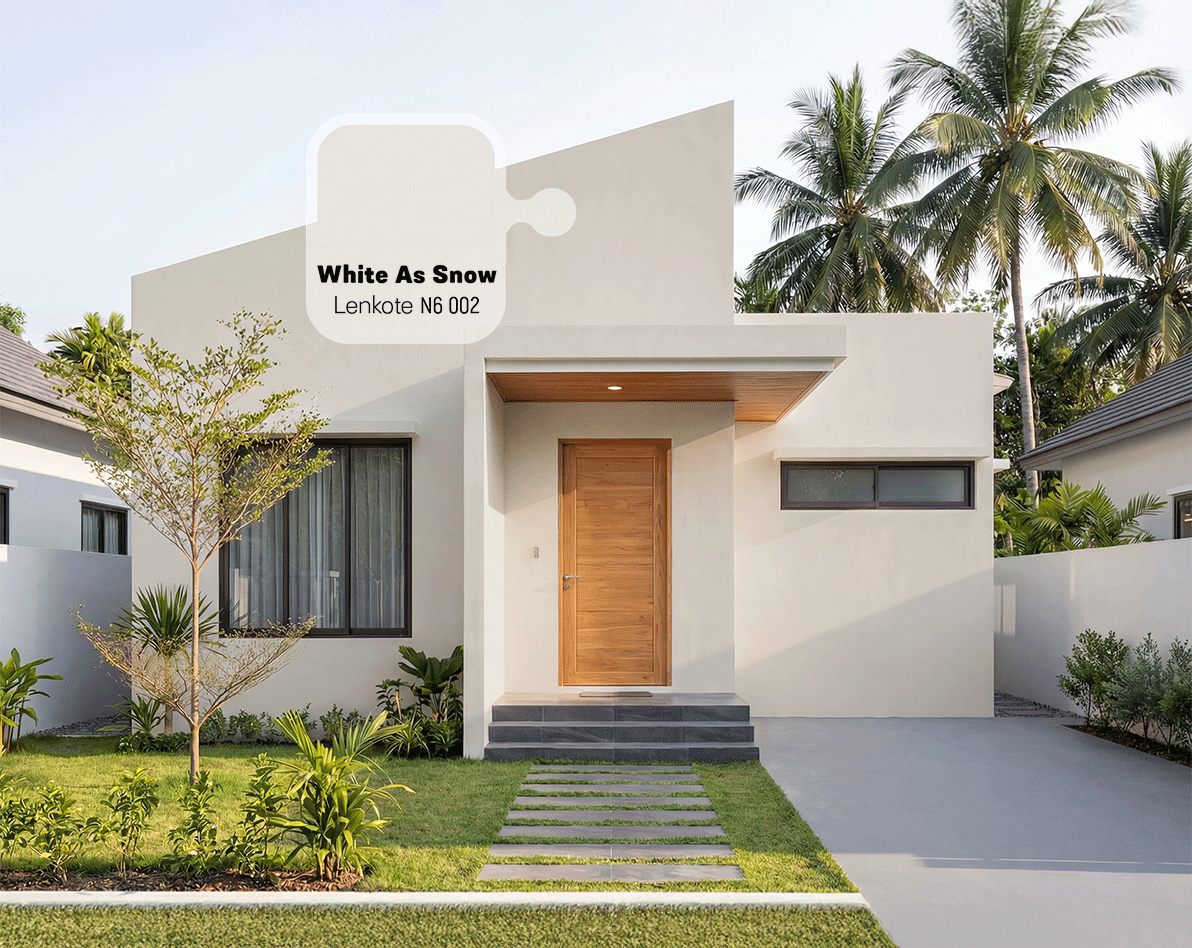 Warna Cat Rumah yang Sejuk - Putih Gading