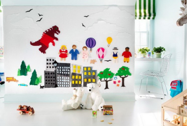 Tak Harus Monokrom, Berikut Inspirasi Warna Ruang Bermain Anak