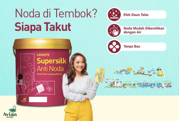 Gunakan Cat Teknologi Daun Talas, Noda di Tembok Bersih Hanya Sekali Bilas