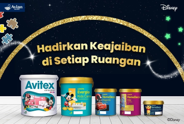 Yuk, Ciptakan Keajaiban Ruangan untuk Anak Bersama Cat Seri Disney