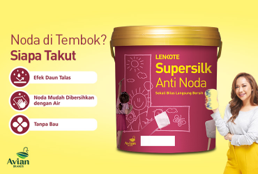  Avian  Brands Cat  Mudah Dibersihkan Pakai Cat  Supersilk  