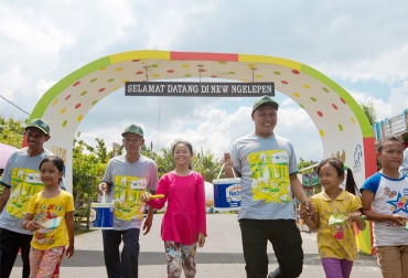 Warna-Warni Wajah Baru Desa Wisata Rumah Domes, Yogyakarta Diresmikan