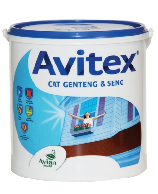 DUNIA BAHAN BANGUNAN BANDUNG HARGA CAT GENTENG dan SENG AVIAN